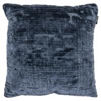 By-Boo Kussen 'Eziq' 45 x 45cm, kleur Blauw - thumbnail
