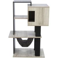 TRIXIE CITYSTYLE KRABPAAL GRIJS / ZWART 98 CM - thumbnail