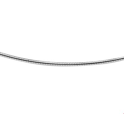 TFT Zilveren Ketting Omega Rond 1,5 mm