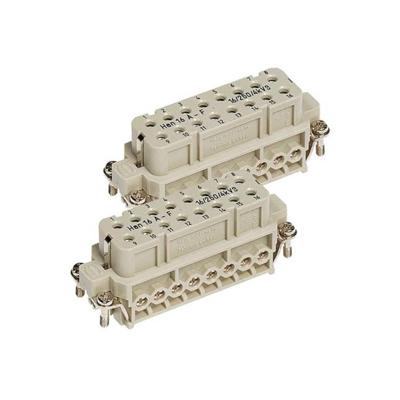 HARTING 09200162813 Businzetstuk Han® A 16 + PE Schroeven 1 stuk(s) Piece