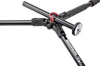 Manfrotto mk190goa4-3wx Kit 4 Secties Aluminium Statief voor Camera Zwart