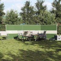 Windscherm camping waterdicht 490x123 cm groen - thumbnail