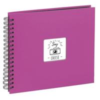 Hama 00113680 Ringbandalbum (b x h) 28 cm x 24 cm Pink 50 bladzijden - thumbnail