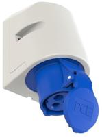 PCE 113-6 113-6 CEE-CARA-wandcontactdoos 16 A 3-polig 230 V 1 stuk(s) - thumbnail