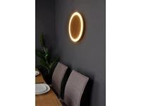 ECO-Light 9053 S WO MOON LED-plafondlamp LED 18 W Hout - thumbnail