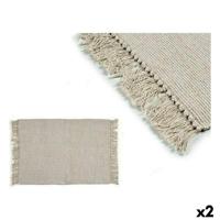 Tapijt Beige 80 x 120 cm (2 Stuks) - thumbnail