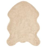 Nep Schapenvacht Tapijt Tafalla Beige 80 x 120 cm Polyester - thumbnail