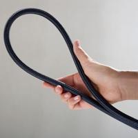 Hansgrohe Designflex doucheslang textiel 200 cm, mat zwart - thumbnail