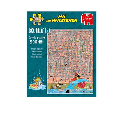Jan Van Haasteren legpuzzel expert 05 where is the leak? 500st. - thumbnail