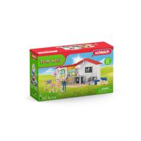 Schleich farm world dierenartspraktijk met dieren 42502 - thumbnail