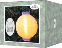 Solar Lampion Vlameffect 20cm - thumbnail