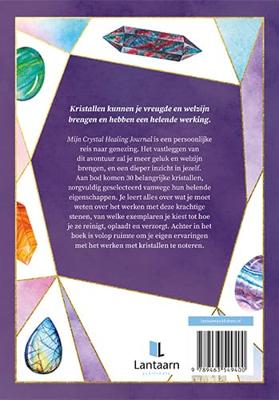 Crystal Healing Journal met informatie over kristallen en hun eigenschappen