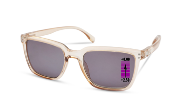 Zonneleesbril Vista Bonita Cubo XL Progressief-Soft skin-+2.50 Zonneleesbril Vista Bonita Cubo XL Progressief-Soft skin-+2.50
