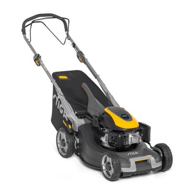 Stiga TWINCLIP 950 S Benzine Grasmaaier | ST 170 OHV | 166 cc | 48 cm | zelfrijdend | gegalvaniseerd staal | ergo | 7 pos hoogteinstelling -