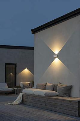 Konstsmide Gela 7882-250 Buitenlamp (wand), Wandlamp Energielabel: G (A - G) LED 12 W Wit