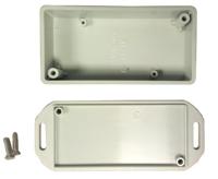 Hammond Electronics 1551KFLGY Euro-behuizing 80 x 40 x 20 ABS Grijs-wit (RAL 7035) 1 stuk(s) - thumbnail