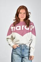 Marant Etoile trui Houston SW0006FA-A1M08E mauve mist/ecru - thumbnail