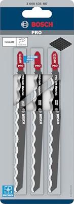 Bosch Professional T313AW Decoupeerzaagblad PRO Soft Material VE=3 - 2608635187 - thumbnail