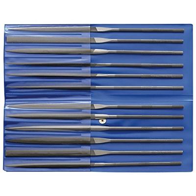PFERD TOOLS 12314084 CORRADI naaldvijlenset Zwitserse kap 2 in PVC-roltas Lengte 160 mm 1 stuk(s)