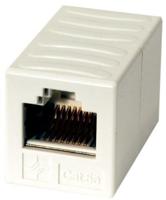 Telegärtner RJ45 Netwerk Adapter CAT 6 [1x RJ45-bus - 1x RJ45-bus] 60 m Alpine-wit - thumbnail