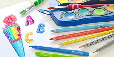 Faber Castell FC-280921 Kleurpotlood Faber-Castell Jumbo GRIP Promotieset 8 + 1 + 1 Faber Castell FC-280921 Kleurpotlood Faber-Castell Jumbo GRIP Promotieset 8 + 1 + 1