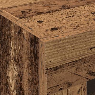 Wandkast Wandgemonteerd Oud hout 69.5 x 34 x 90 cm Bewerkt hout