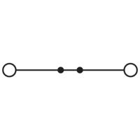 Phoenix Contact 3208127 Doorgangsklem 3.5 mm Spanveer Rood 50 stuk(s) - thumbnail