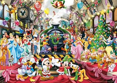Ravensburger WD: Kerstmis op station 1000 stukjes - thumbnail