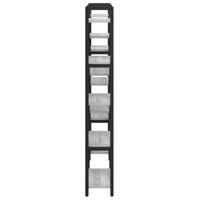 Boekenkast Grijs sonoma 156 x 25 x 167.5 cm Bewerkt hout - thumbnail