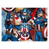 Ravensburger puzzel Marvel captain America 100 XXL stukjes - thumbnail