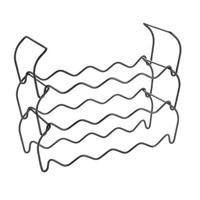 Metaltex Stapelbaar Wijnrek voor 15 Flessen 45x15x15 3 Stuks Zwart - thumbnail
