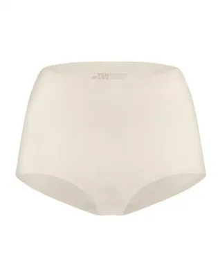 Secrets High Waist slip Katoen - 32047 - Hoge naadloze taille slip - Onderbroek biologisch katoen - M - Huidskleur | Dames slip - Onderbroek - - M