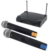 Draadloze microfoonset met 2 microfoons - thumbnail