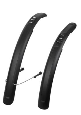 Zefal Zéfal spatbordset "trail 65" fender set zéfal trail 65 black
