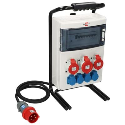 Brennenstuhl Mobiele stroomverdeler BSV 4 IP44 2m H07RN-F5G4,0 1x32A + 2x16A - 1154900021 - thumbnail