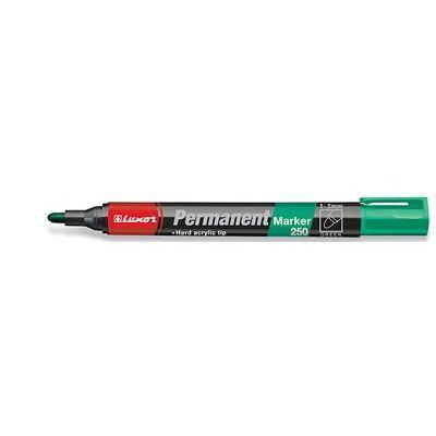 Luxor 250 groen permanent marker 1-3 mm Luxor 250 groen permanent marker 1-3 mm