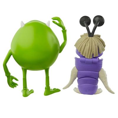 Mattel speelfiguur Pixar junior 10 cm groen/paars 2 stuks Mattel speelfiguur Pixar junior 10 cm groen/paars 2 stuks