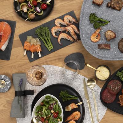 Princess 103250 Tafelgrill Grijs/Zwart