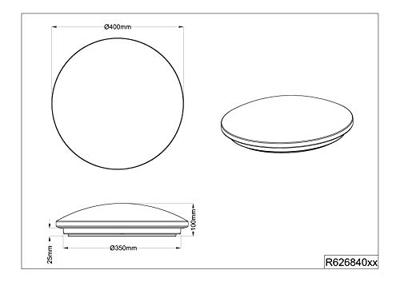 Trio PlafonnièrePutz star ster design - R62684000
