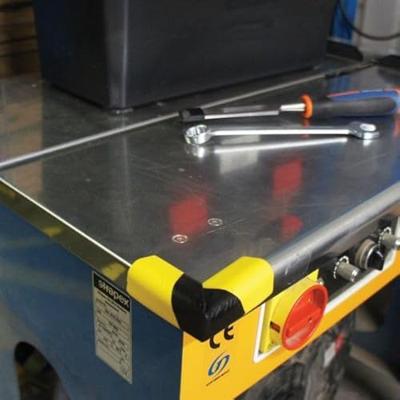 VISO PU30NJ Beschermschuim Zwart, Geel (l x b) 30 mm x 30 mm