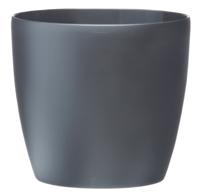 Elho pot brussels rond d10.5cm antraciet - thumbnail