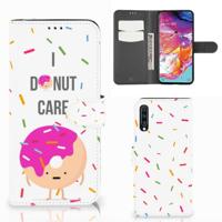 Samsung Galaxy A70 | Book Cover | Donut Roze - thumbnail