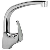 Keukenkraan Tres ECO | Opbouw | 360° Draaibaar | Mengkraan | 1-hendel | Rond | Chroom - thumbnail