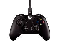 Microsoft Xbox One Draadloze controller + kabel voor Windows zwart - 0889842121971 - thumbnail