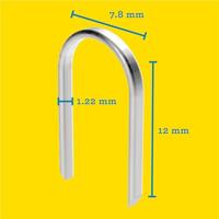 Rapid Nr. 7 kabelnieten 12 mm, 960 stuks - 40109523 - 40109523 - thumbnail