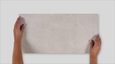 Vloer-/wandtegel betonlook wit CTC Beton Design 30x60cm bianco mat gerectificeerd