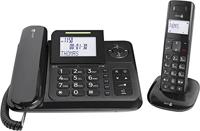 Doro 6052 Comfort 4005 Combo draadloze telefoon met oproepherkenning en antwoordapparaat zwart - thumbnail