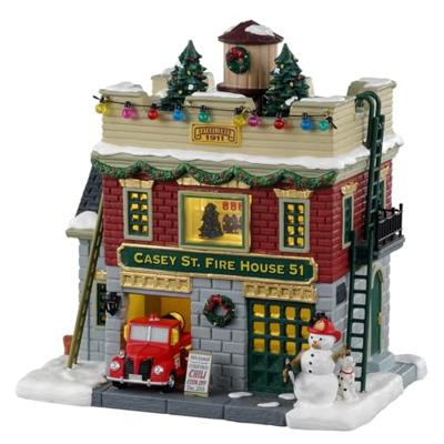 Casey St. Firehouse 51 - Lemax