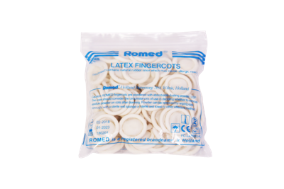 Vingercondooms latex zak (100 stuks) - Vingercondoom