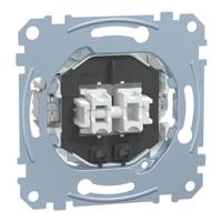 Merten MEG3605-0000 Serieschakelaar, Controleschakelaar Inzetstuk Grijs 1 stuk(s) - thumbnail